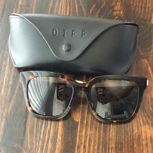 Diff Bella Tortoise Sunglasses
